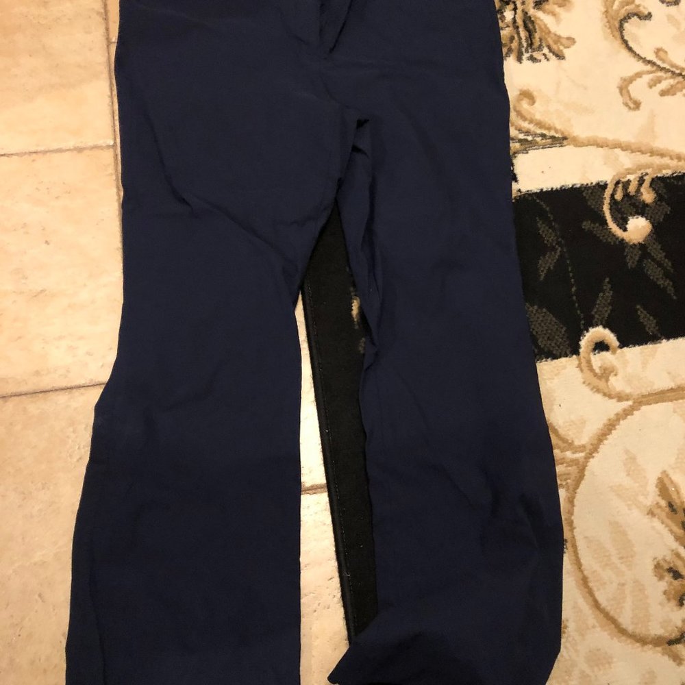 Women's plus size navy slacks 18W.   Michel Studio